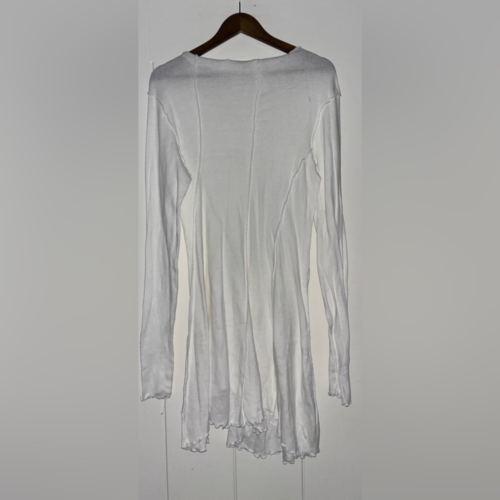 Free People We The Free Care Free Full Swing Tunic Top Women L Drapey Relax Fit
